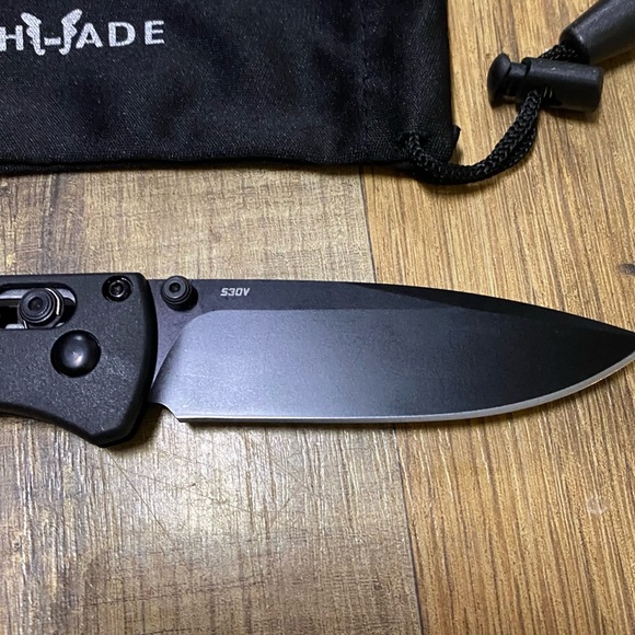 spring assisted flipper (full size) black/bl… - Picture 4 of 5